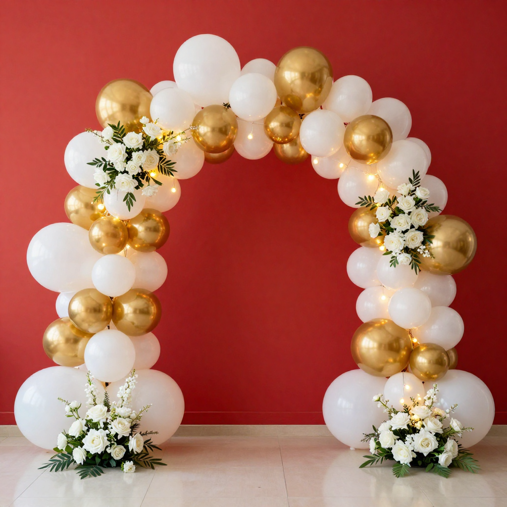 Instalación decorativa para evento